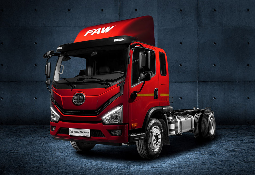 Шасси FAW Tiger 6G 12 колесная база 5300