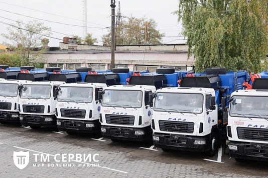 ООО «ТМ-СЕРВИС» обеспечили предпродажную подготовку 124 единиц МАЗ